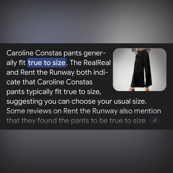 Caroline Constas two-piece set printed long sleeve cropped top & wide leg pants - Picture 12 of 12